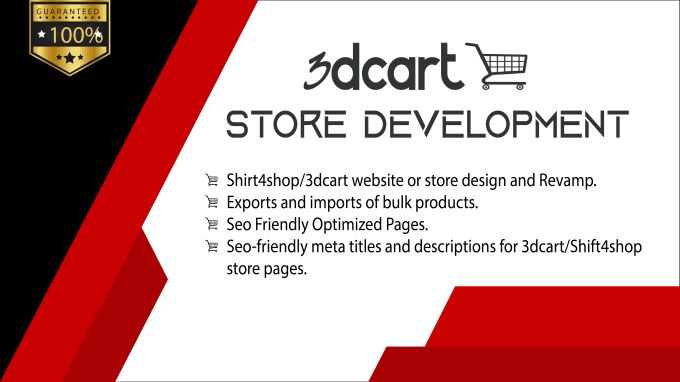 Bestseller - professionally design 3d cart and customize shift4shop store