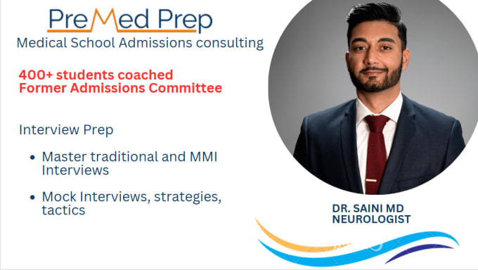 Gig Preview - Help you master mmi and traditional interviews for med school or residency