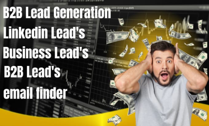 Gig Preview - B2b lead generation, business leads, data mining, contact list, email finder