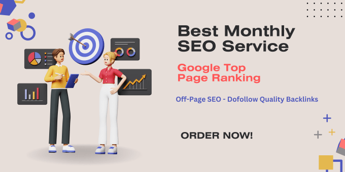 Gig Preview - Do a monthly SEO campaign 1st page google rankings for your website