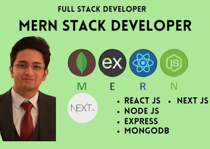 Gig Preview - Be your mern stack or react js next js front end developer