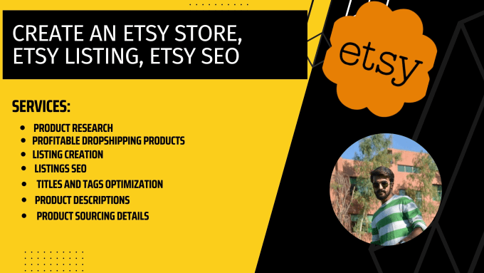 Gig Preview - Create etsy account creation, etsy listing, etsy SEO, enhance sales