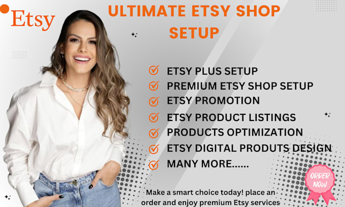 Bestseller - do etsy shop setup, create etsy traffic, boost etsy sales and rank etsy shop