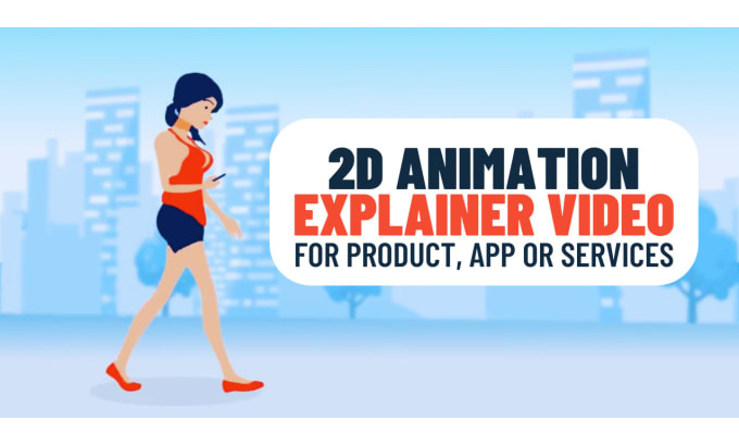 Gig Preview - Create 2d animated explainer video and whiteboard video