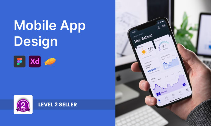 Gig Preview - Do financial mobile app design for you