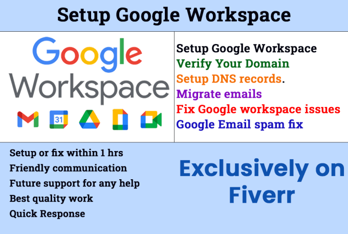 Gig Preview - Help fix email spam improve google workspace email send