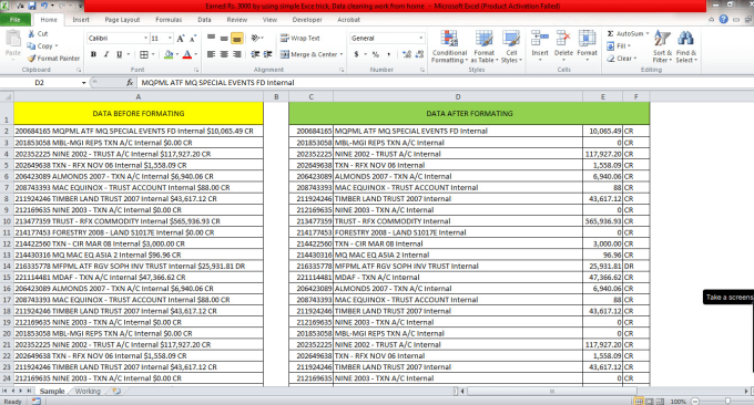 Gig Preview - Be your best google sheet, excel data cleaning, formatting, expert