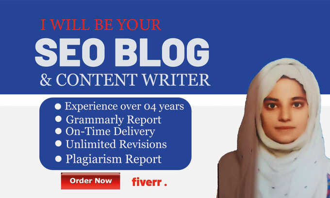 Gig Preview - Write the best SEO articles and blog posts as a content writer