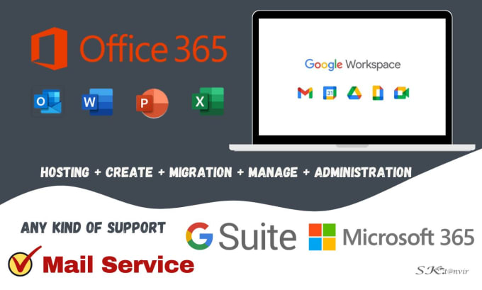 Gig Preview - Setup configure migrate seamlessly and administrate microsoft 365 and g suite