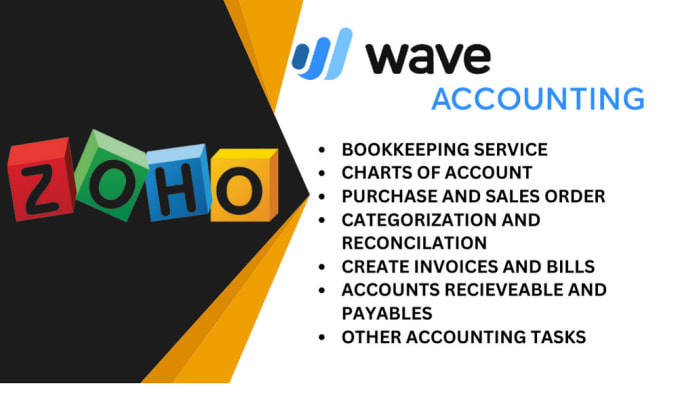 Gig Preview - Do professional zoho books setup, clean up, and bookkeeping services