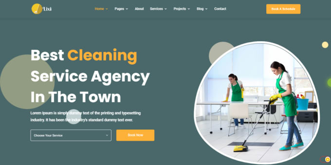 Bestseller - booking koala website, cleaning service website with booking koala, bookingkoala