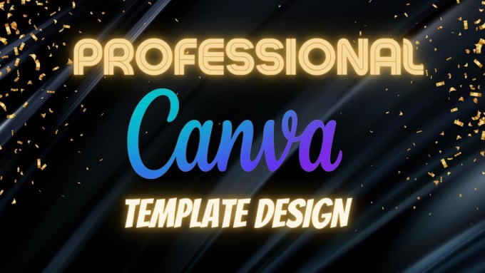 Gig Preview - Design canva pro flyer poster banner templates social media instagram post