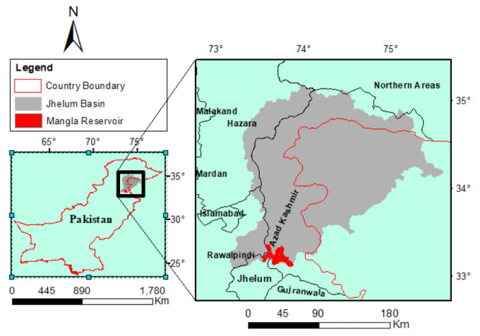 Gig Preview - Create gis maps, contour maps, raster and vector data spatial analysis