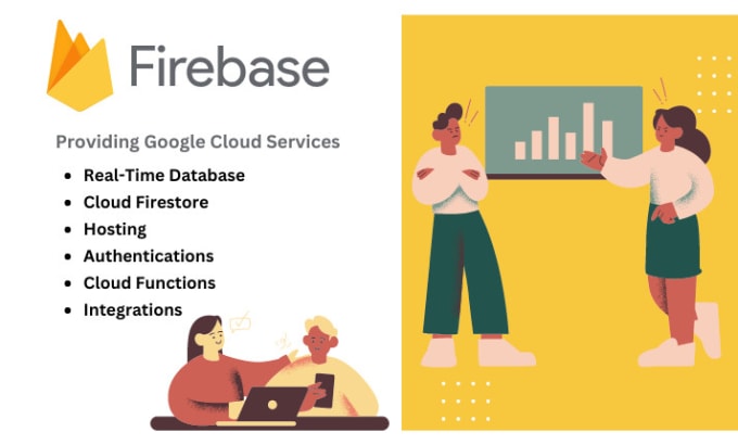 Gig Preview - Providing endless bunch of google cloud firebase support for websites and apps