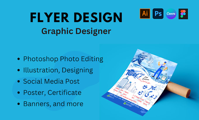 Bestseller - design flyer poster banners any graphic design