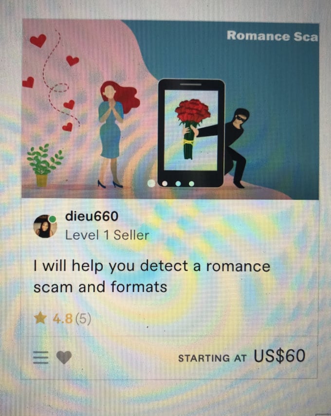 Gig Preview - Help you detect romance scams in all  forms