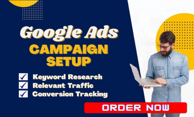 Gig Preview - Create, optimize, and manage your google ads ppc campaigns