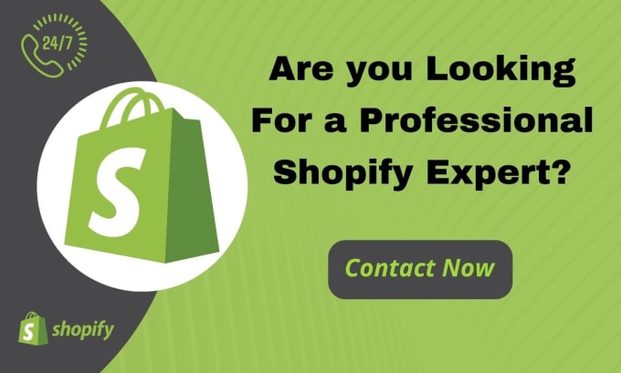 Gig Preview - Create a responsive shopify store or shopify dropshipping store