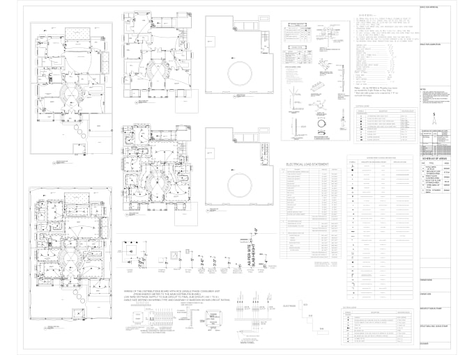 Gig Preview - Design electrical drawing hvac and mep system in cad