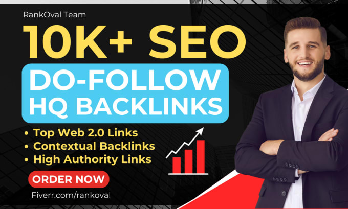 Gig Preview - Create 10,000 mixed dofollow nofollow natural backlinks for website seo