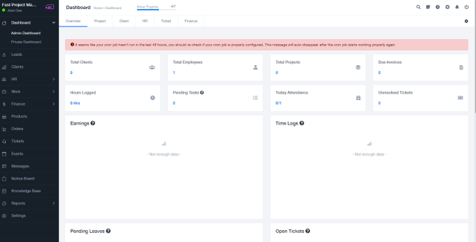 Gig Preview - Provide a point of sale CRM hrm websites with installation