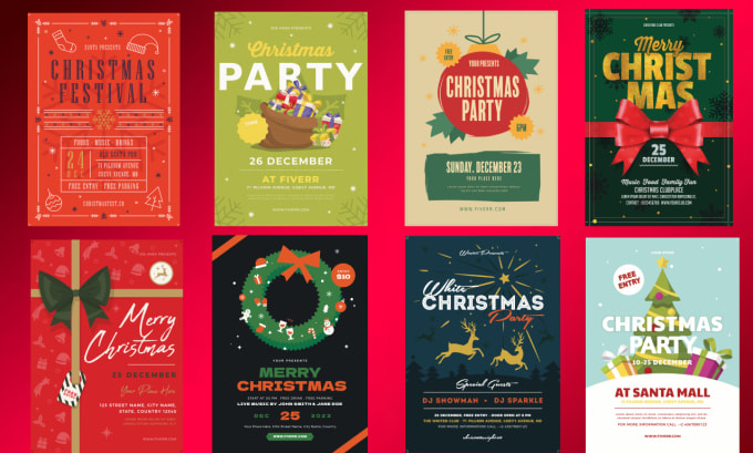 Gig Preview - Design christmas cards, greeting cards, holiday invitations