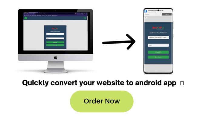 Gig Preview - Convert website to android app