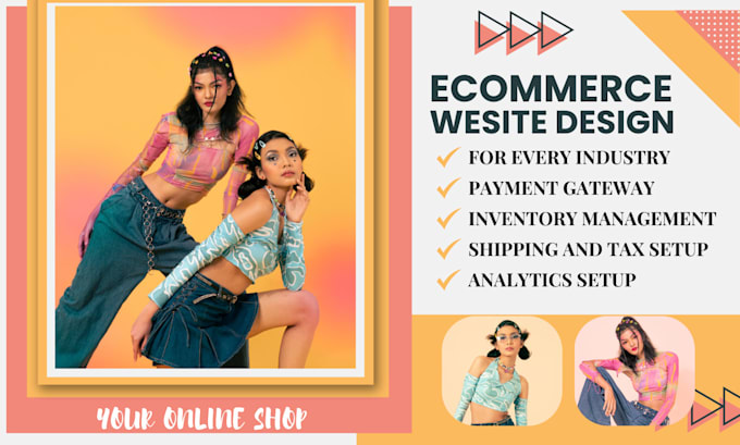 Gig Preview - Create ecommerce store, online store with woocommerce web store for online shop