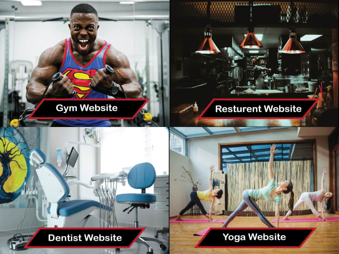 Gig Preview - Build gym, yoga, restaurant, dentist website using kadence and gutenberg