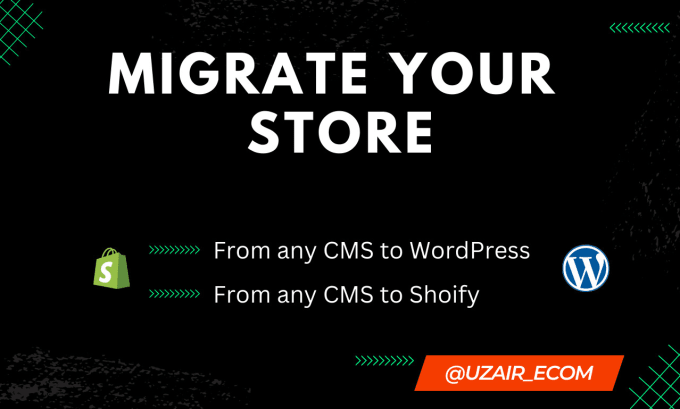 Bestseller - migrate from any cms to wordpress or shopify