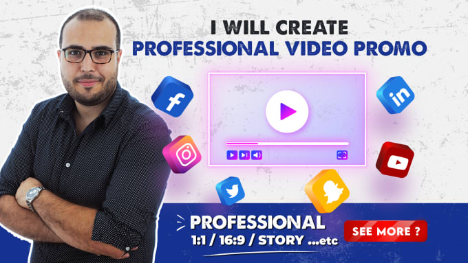 Gig Preview - Create professional video promo