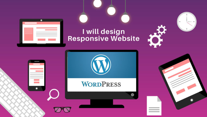 Gig Preview - Design and develop your wordpress website