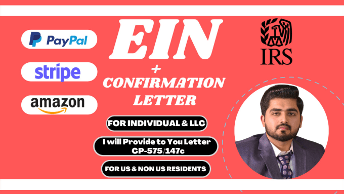 Gig Preview - Get your ein tax id for llc from irs