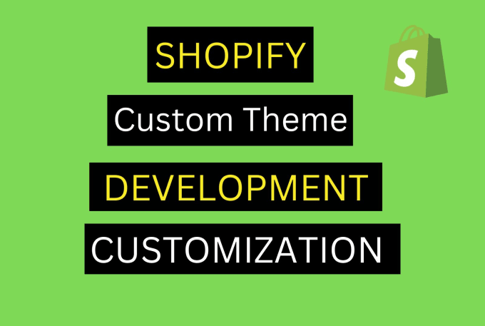 Gig Preview - Shopify bug fix , custom coding, theme customization,shopify expert