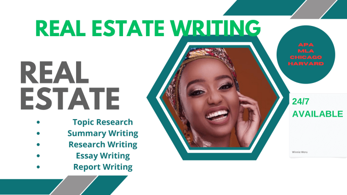 Gig Preview - Offer real estate  writing