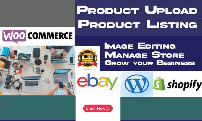 Gig Preview - Do ecommerce product upload, listing and customizations