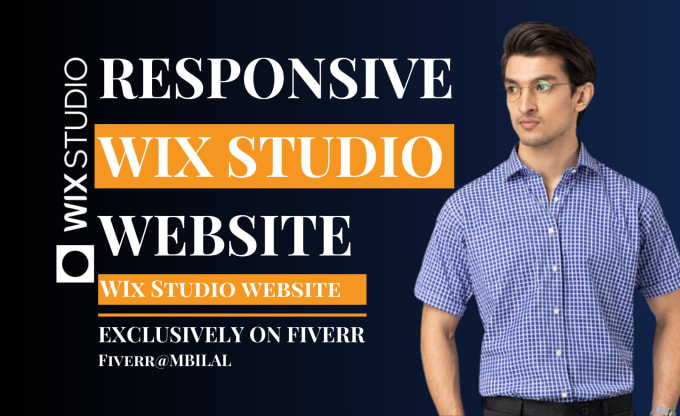 Gig Preview - Set up a responsive business wix studio website design