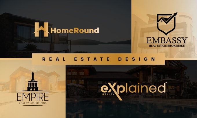 Gig Preview - Design a luxury and modern real estate logo