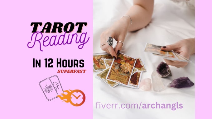 Gig Preview - Do a psychic tarot reading within 12 hours