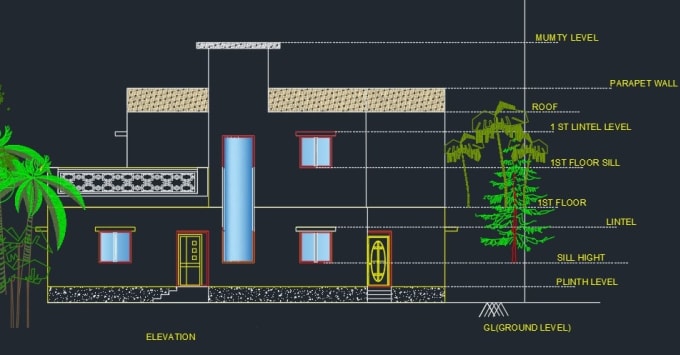 Gig Preview - Architecture 2d plans cad