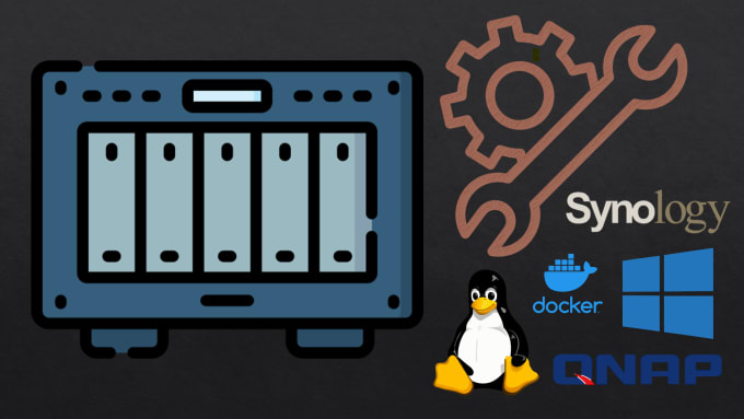 Gig Preview - Setup or fix linux windows docker synology nas
