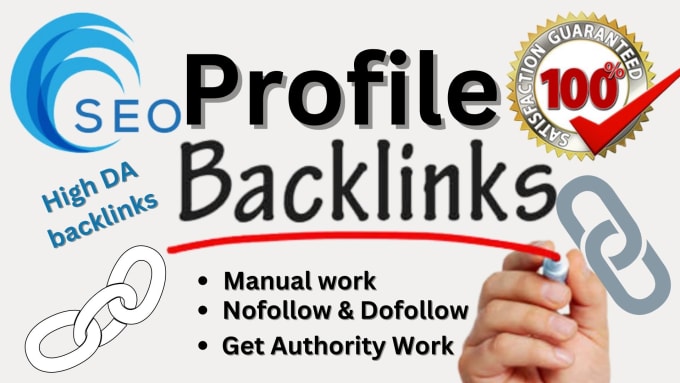 Gig Preview - Do create 20 quality profile backlinks