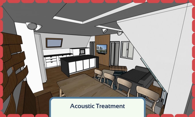 Gig Preview - Soundproof and do acoustic treatment for your room