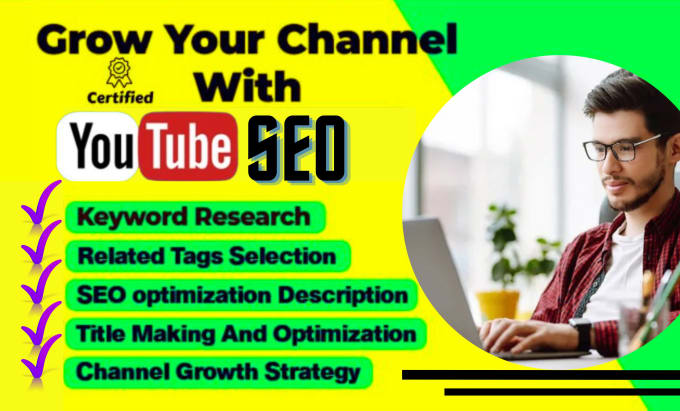 Gig Preview - Be your youtube SEO expert and video promotion for organic channel growth