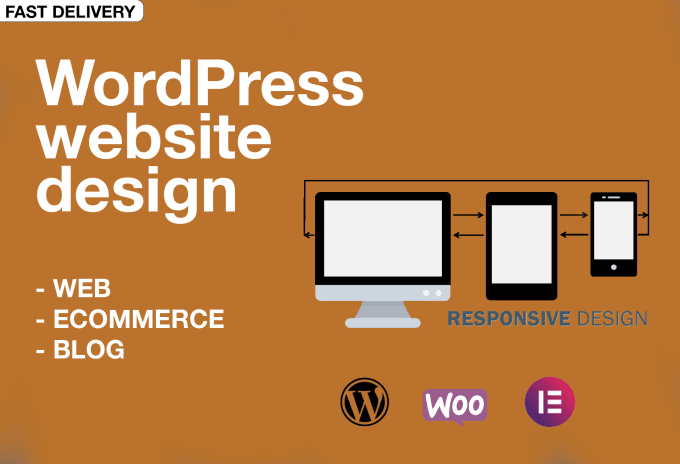 Gig Preview - Create a modern and professional wordpress website or blog