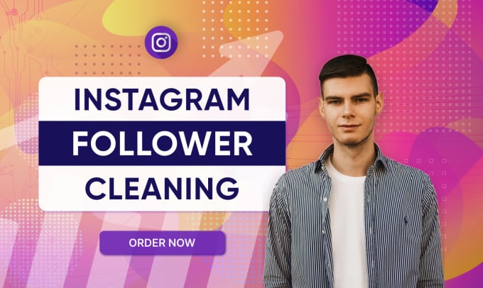 Gig Preview - Clean up your instagram by removing bot, ghost, fake, inactive followers