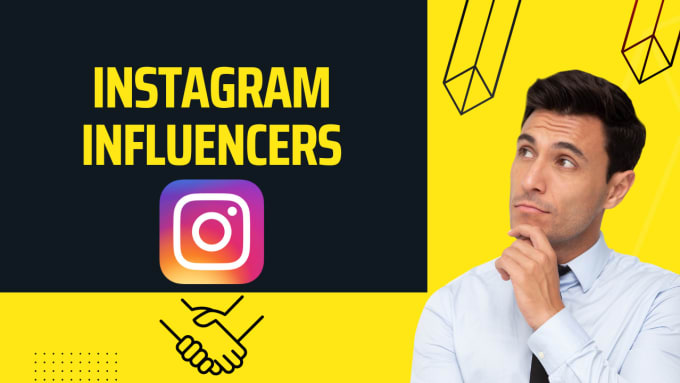 Gig Preview - Search instagram influencer for you