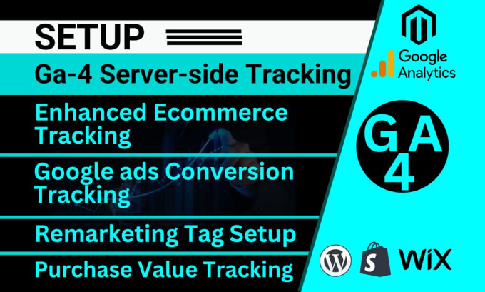 Bestseller - setup ga4 server side tracking, ga4 ecommerce tracking and google analytics 4