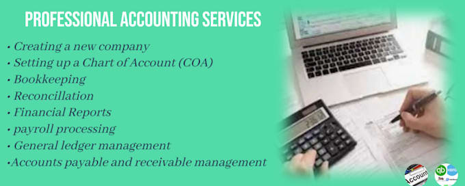 Gig Preview - Do accounting and bookkeeping services using accounting software