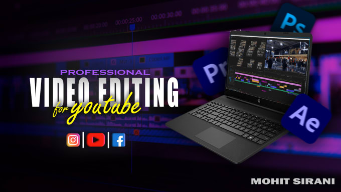 Gig Preview - Do professional and social media video editing